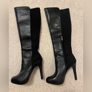Jessica Simpson Black Heeled Boots